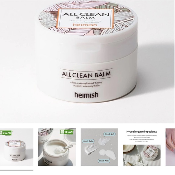 Heimish All Clean Vegan Cleansing Balm Korean Skincare - Picture 2 of 6